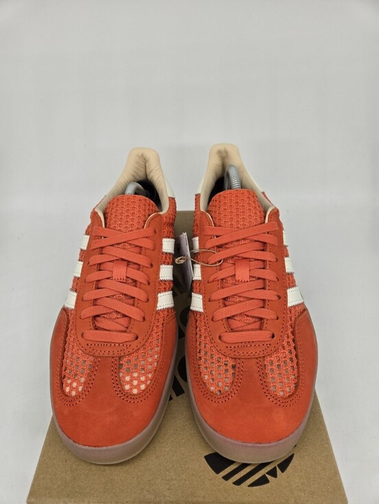 adidas Men\'s Gazelle Indoor JS0713 Glow Amber Off White Shoes Size 12 New main image 5